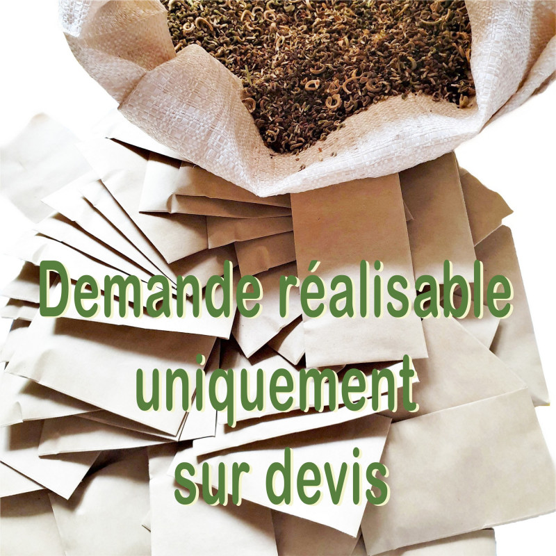 Les Semences du Puy - Sachet de graines à offrir réalisable sur devis